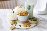 Pumpkin Milk and Crackers