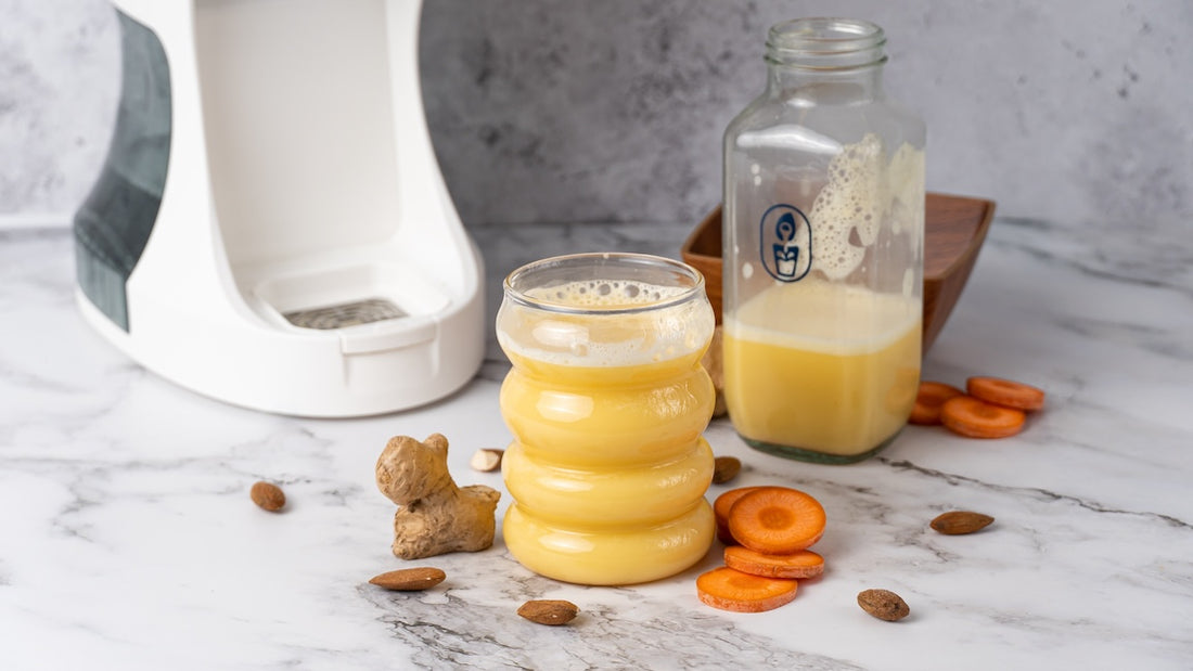 Spiced Carrot Almond Milk